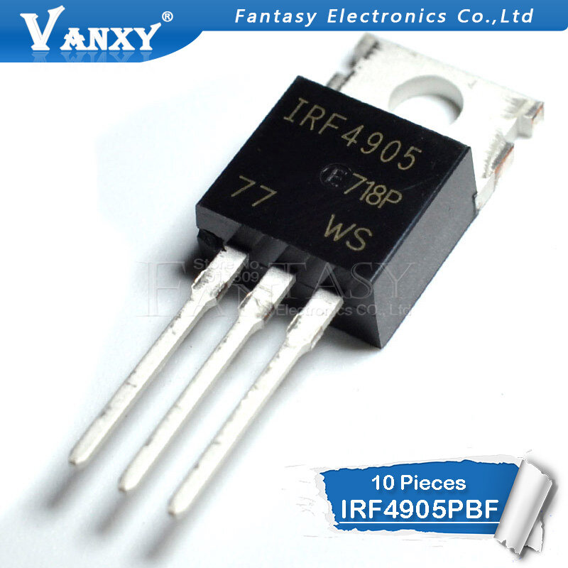 10 قطعة IRF4905PBF TO220 IRF4905 إلى 220 IRF4905P الطاقة MOSFET جديدة ومبتكرة