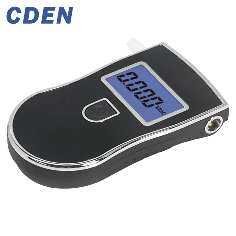 Professional Alcohol Tester Police LCD Display Digital Breath Quick Response Breathalyzer for the Drunk Drivers alcotester AT818