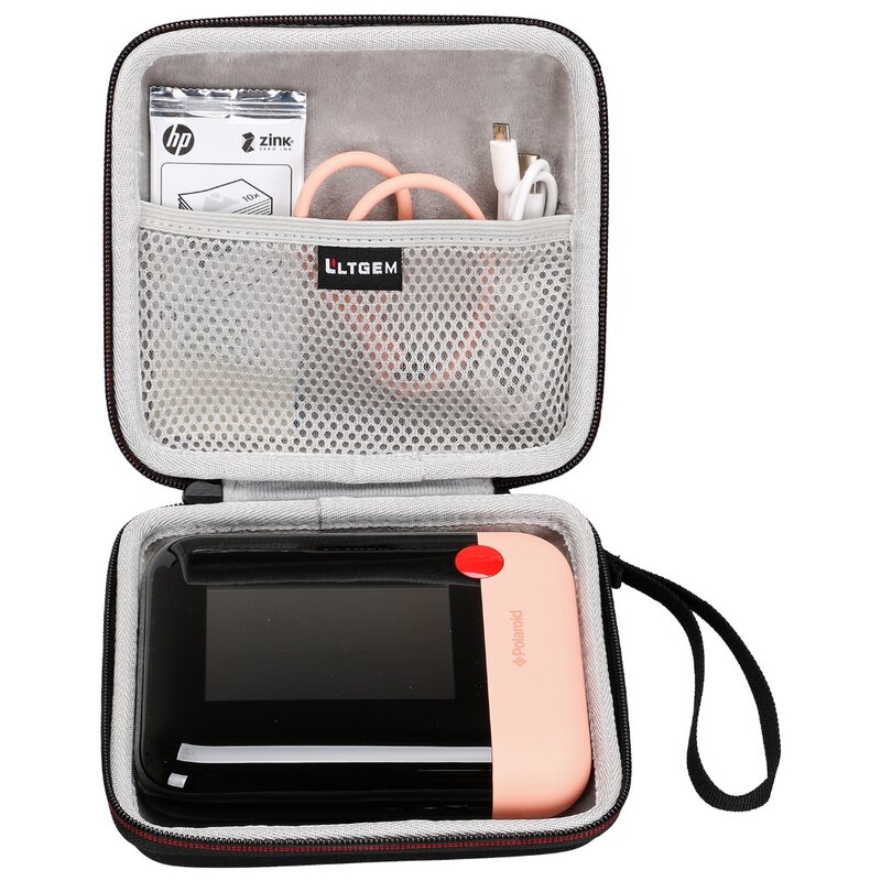 LTGEM EVA Hard Case für Polaroid POP 3x4 Instant Print Digital Kamera-Reise Schutzhülle Durchführung Lagerung Tasche