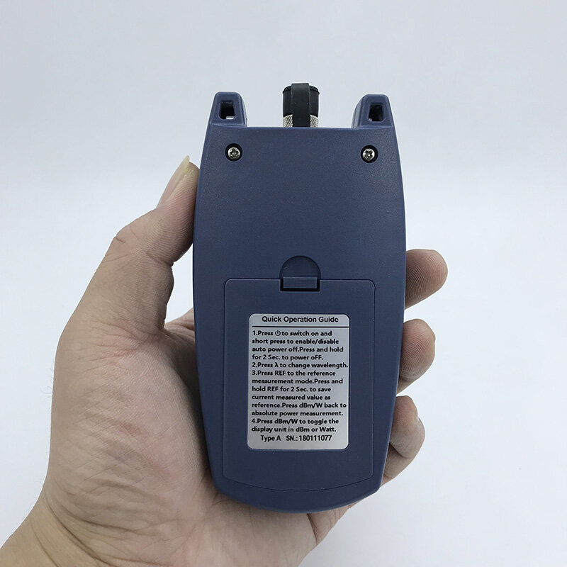 FTTH Mini Optical Power Meter King-70S Type A OPM Fiber Optical Cable Tester -70dBm~+10dBm SC/FC Universal interface Connector