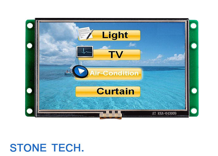 2015 TFT TTL интерфейс 4,3 Сопротивление сенсорный экран ЖК-дисплей контроллер