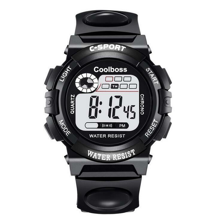 2020 New Luxury Brand Silicone Sports Digital LED Quartz Watch Men Boy Fashion Bracelet Wrist Watch Wristwatches Clock