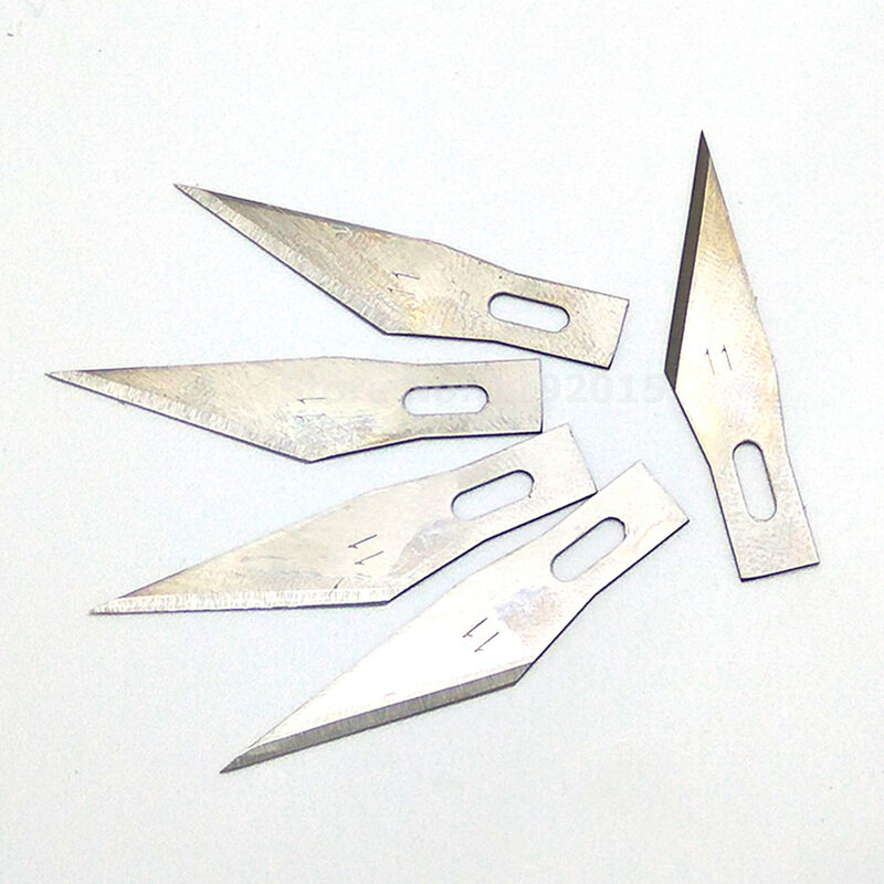 ZtDpLsd-cuchillo de tallado de madera, herramienta de bricolaje para reparación de PCB de teléfono móvil, bisturí de corte, grabado, escultura artesanal, 10 unidades, #11
