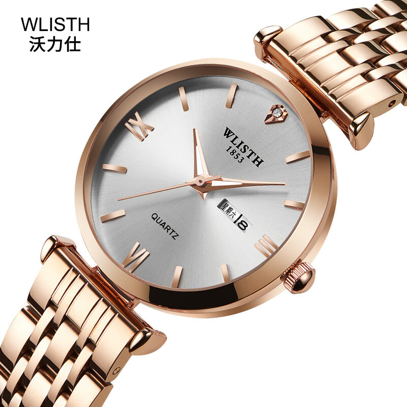 Casal assista 2020 relógios masculinos marca superior de luxo relógio de quartzo feminino senhoras vestido relógio de pulso moda casual amantes relógio