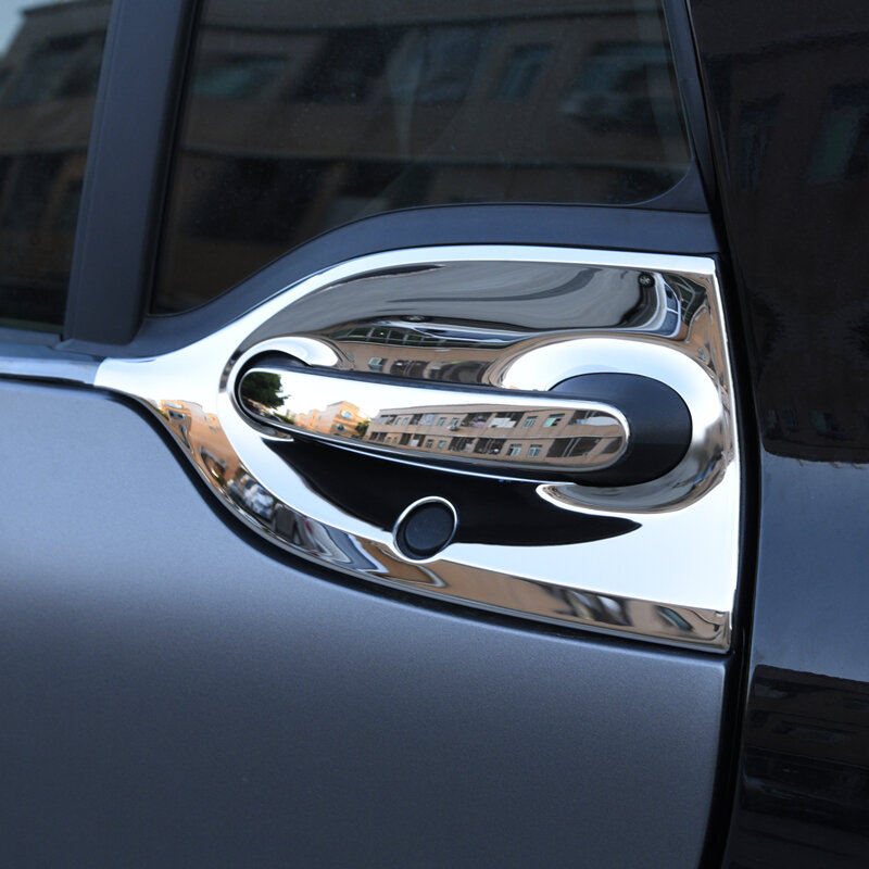 Für smart 453 fortwo Edelstahl Äußere Tür Schüssel Und Griff Schutz Aufkleber Auto Styling auto zubehör auto dekoration
