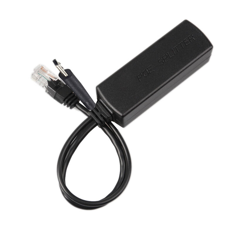 IEEE 802.3af 마이크로 USB 액티브 PoE 스플리터 Power over Ethernet 48V ~ 5V 2.4A 태블릿 용 Dropcam 또는 Raspberry Pi