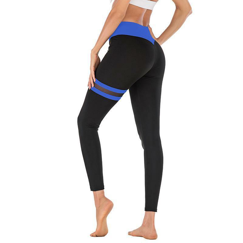 Женские эластичные спортивные Леггинсы для фитнеса, обтягивающие спортивные штаны для бега, спортивные брюки, одежда