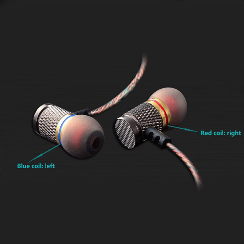 QKZ DM6 Professional In Ear auricolare metallo bassi pesanti qualità del suono musica auricolare cuffie di marca di fascia alta della cina fone de ouvido