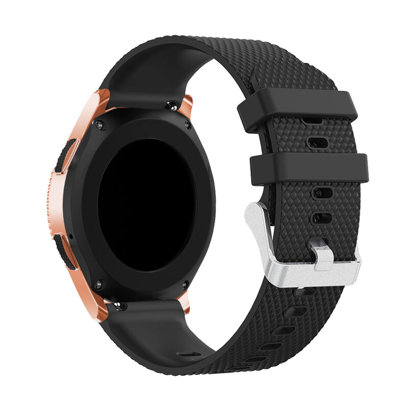 Bracelet en Silicone 20mm pour Samsung Galaxy Watch, Active2 40mm/ Active 2 44mm/ Galaxy Watch 4 40 44mm