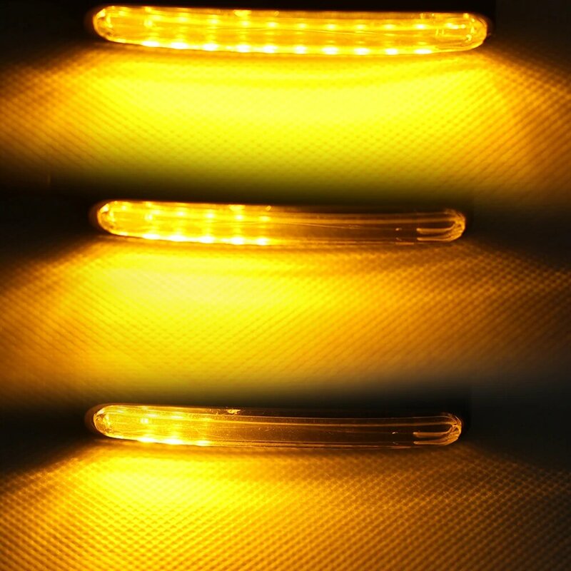 2PCS LED 오토바이 차례 신호 빛 12 SMD 꼬리 성 노출증 흐르는 물 깜박이 IP68 Bendable 오토바이 깜박이 불빛