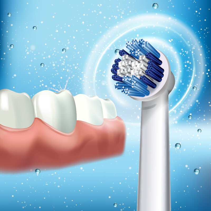Электрическая зубная щетка Oral B Sonic DB4010, вращающаяся электрическая зубная щетка из Германии со сменной головкой для гигиены полости рта, зуб...