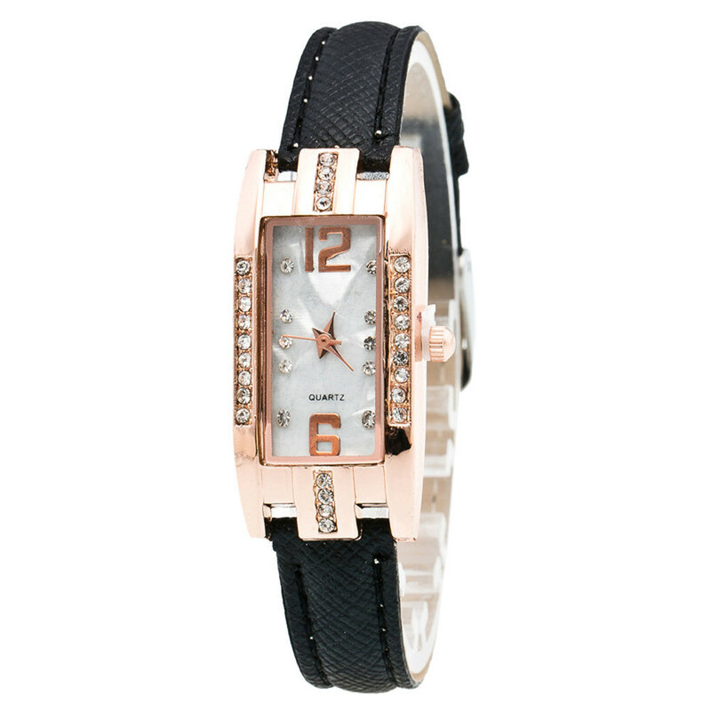 Relojes de pulsera de cuero a la moda para Mujer, relojes para Mujer, reloj para Mujer, Bayan Kol Saati, XQ