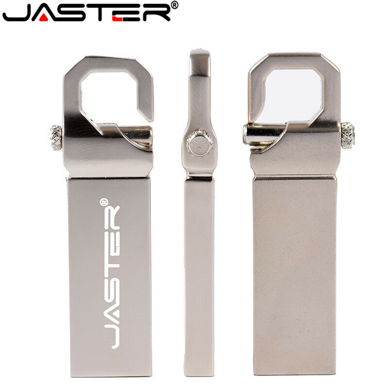 JASTER  Metal USB Flash Drives 64GB 32GB 16GB 8GB 4GB High Speed Pendrives USB 2.0 U stick Thumbdrive Flash USB Stick