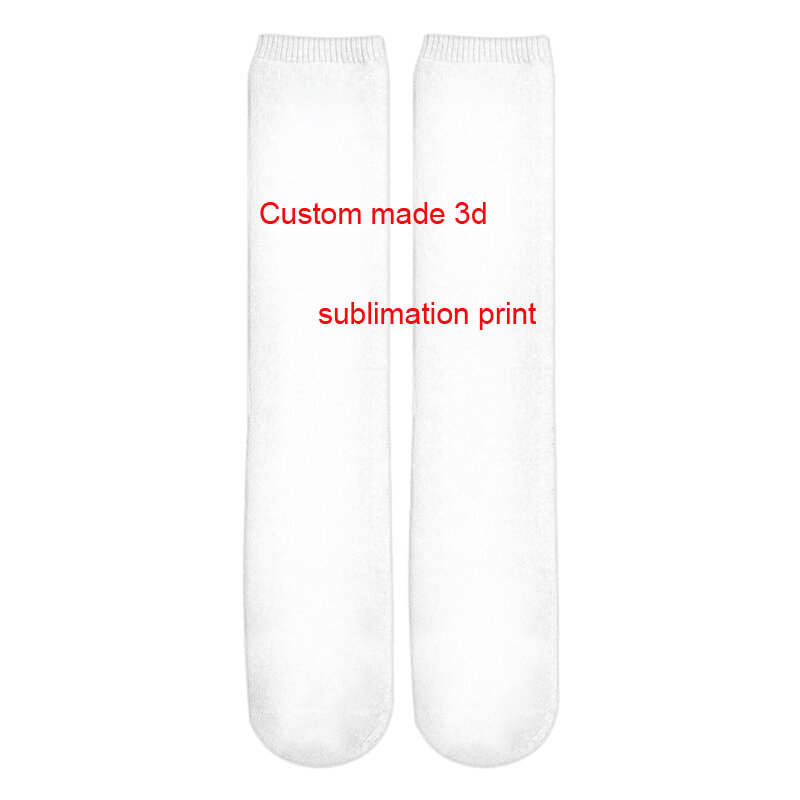 PLstar Cosmos 3d fai da te New Custom made 3d di sublimazione di stampa degli uomini/donne della stampa calzini calzini di stampa hip hop Harajuku calze unisex