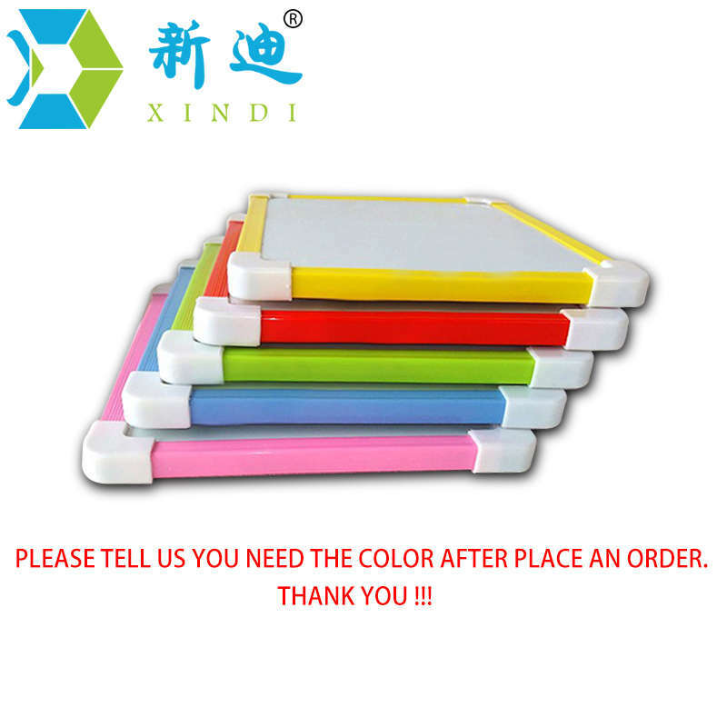 XINDI-لوح مسح مغناطيسي صغير للأطفال ، لوح أبيض صغير للرسم ، لوح معلق ، قلم تحديد مجاني ، 5 ألوان ، 20.6 × 18.5 سنتيمتر