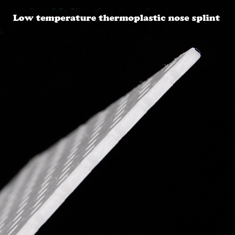 Férula nasal termoplástica de baja temperatura, placa de plástico, fijador ortopédico