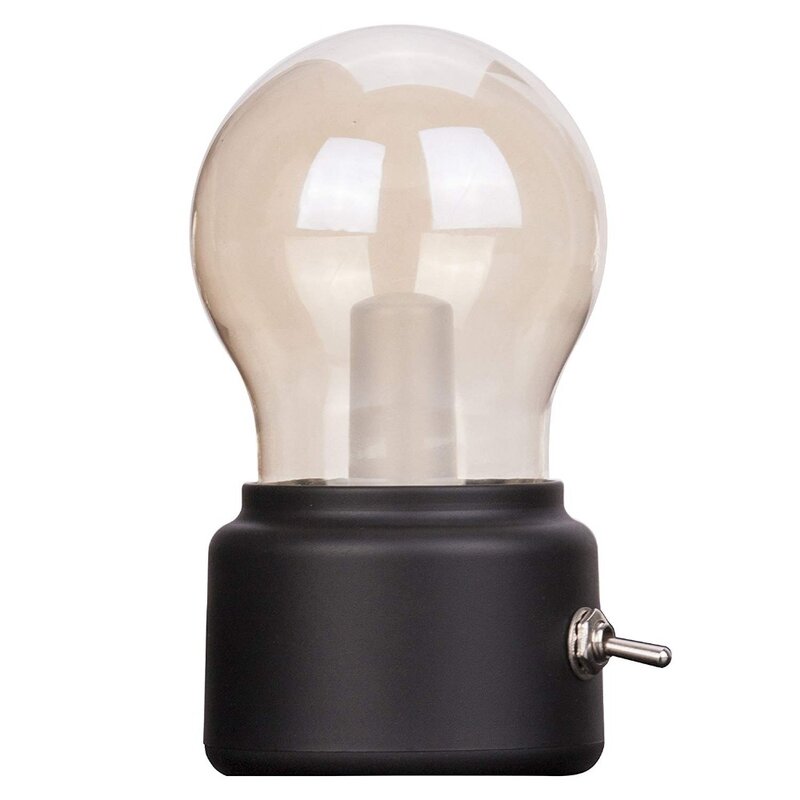 DONWEI винтажная лампа ночник светильник USB лампа перезаряжаемая luminaria Ночник светильник светодиодный энергосберегающие лампы для кровати с п...