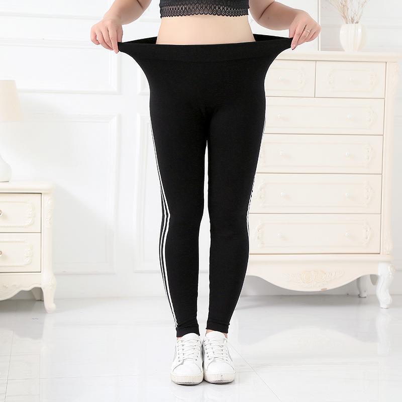 Modal Large Size High elasticity Hot Womens  Length Leggings Clothes Lace Summer cotton High Quality pants