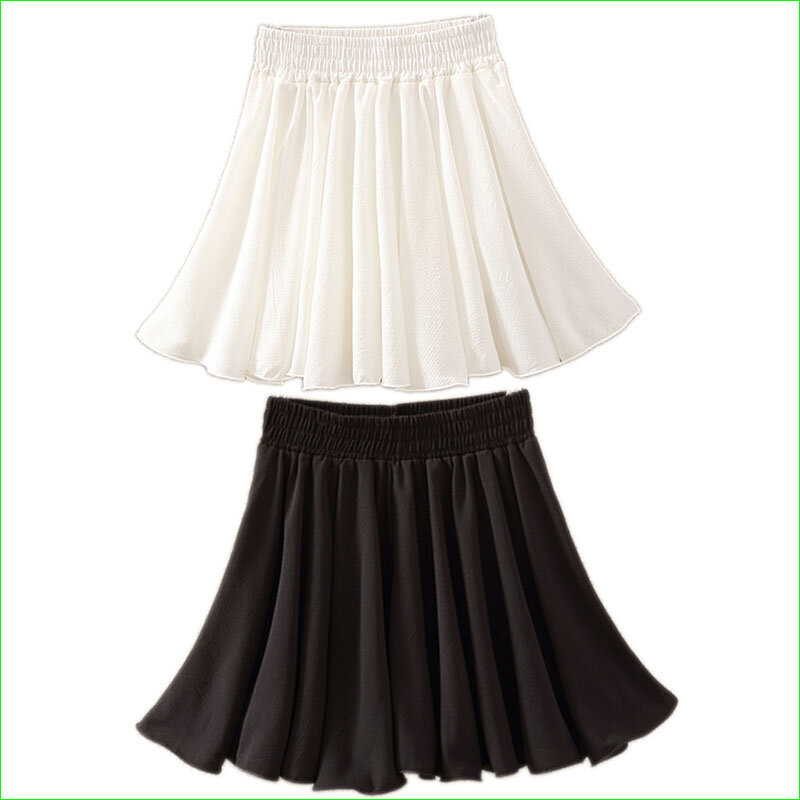 Woman Pleated Skirts Tennis Elastic Drawstring Mini Skirt With Built-in Shorts for Outdoor Running Dance