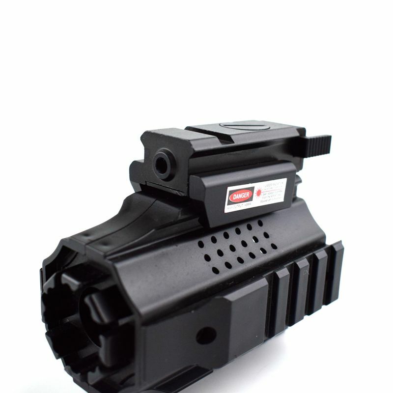 Glock táctico 17 pistola punto rojo láser mira de caza pistola de mano Rifle utilizar mira para 20mm Rail Mount Laser Sight For Guns