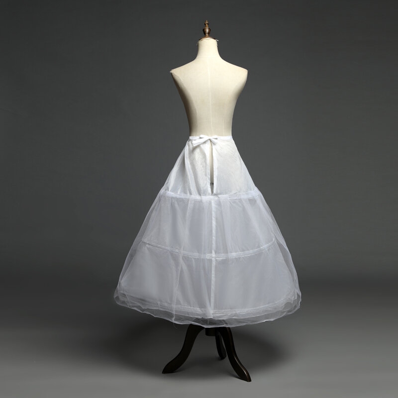 Fansmile – jupon créoles pour robe de mariée, accessoires de mariage, jupon Crinoline bon marché pour robe de bal, en Stock, 3