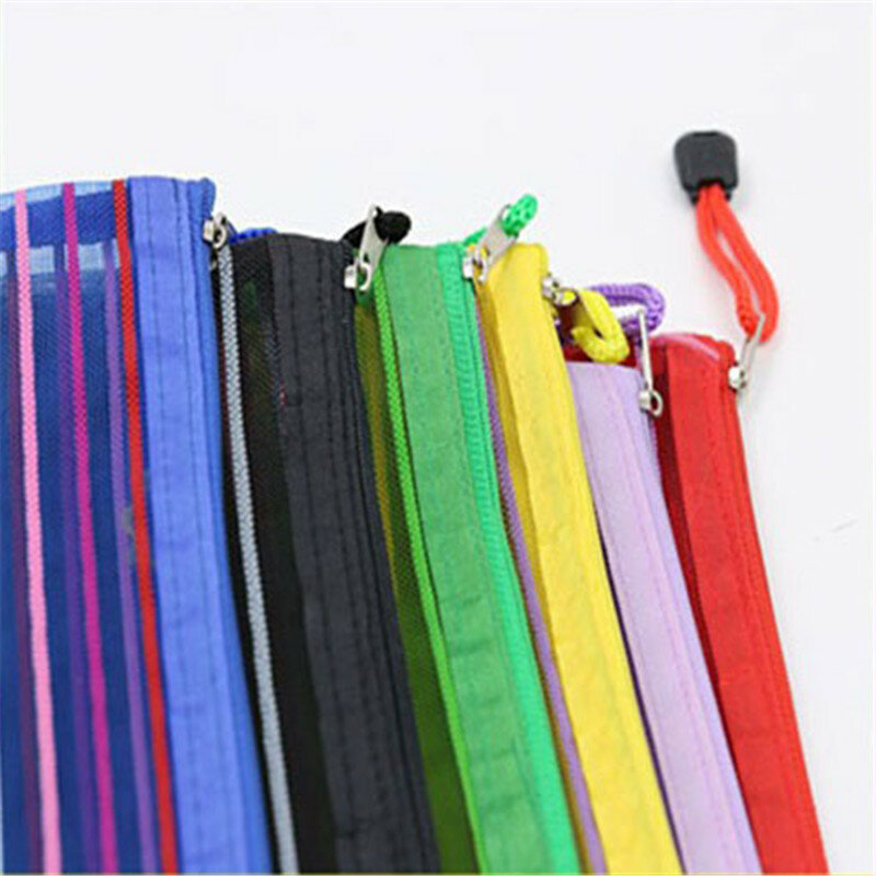 Portable Rainbow Warna Tas Kosmetik Fashion Zipper Perjalanan Membuat Tas Surat Case Makeup Pouch Organizer Perlengkapan Mandi Pemegang