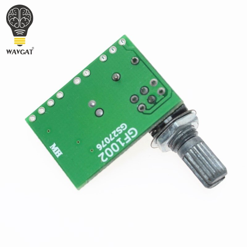 لوحة مكبر صوت رقمي صغيرة 5 فولت PAM8403 مع مقياس الجهد يمكن أن يعمل بمدخل USB