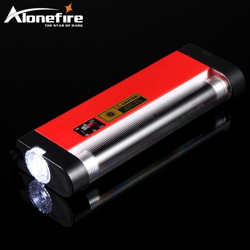 AloneFire-luz ultravioleta de 4W para viajes, lámpara con Detector UV de orina, identificación de dinero, pasaporte, mascotas, luz blanca, linterna con batería AA