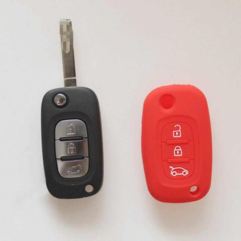 Untuk Pintar 453 Fortwo Forfour Model Mobil Casing Logo Penutup Silikon Key Case Aksesoris Keychain Tas Alarm Mobil Remote Control
