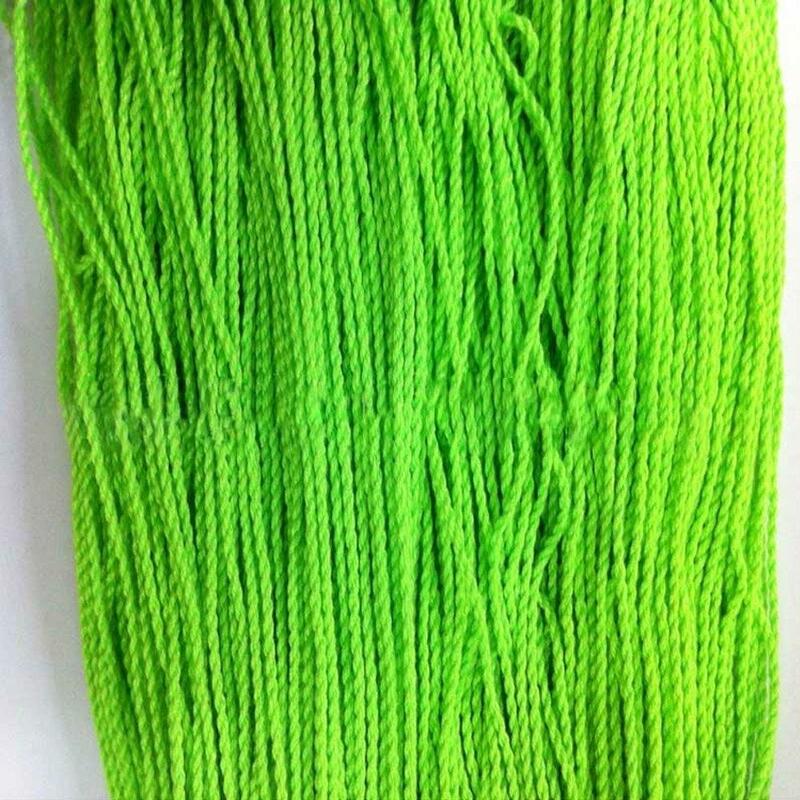 RCtown string / Ten (10) opakowanie 100% poliester YoYo String - Neon Green zk15