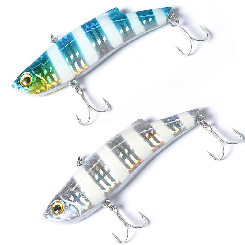1pc 28g Sinking VIB Fishing Lure Artificial Bait Vibration Wobbler Winter Ice Full Swimming Layer 9cm Lures Hard Baits Bass
