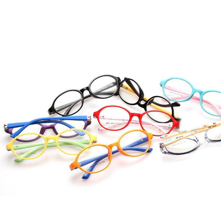 Óculos de leitura saudável, óculos de alta qualidade para crianças meninos e meninas, armação de óculos ótico em 11 cores
