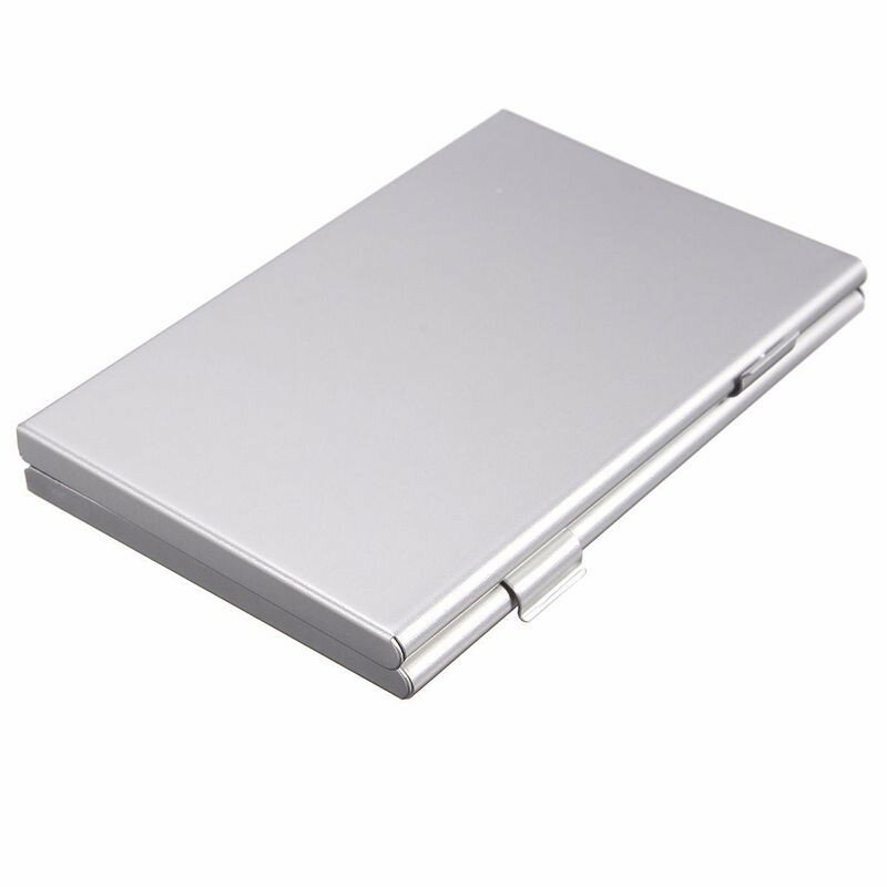 อลูมิเนียม2018อลูมิเนียม EVA Micro สำหรับ SD MMC TF การ์ดหน่วยความจำกล่องเก็บกล่องป้องกันกรณี4x สำหรับ SD Card,...
