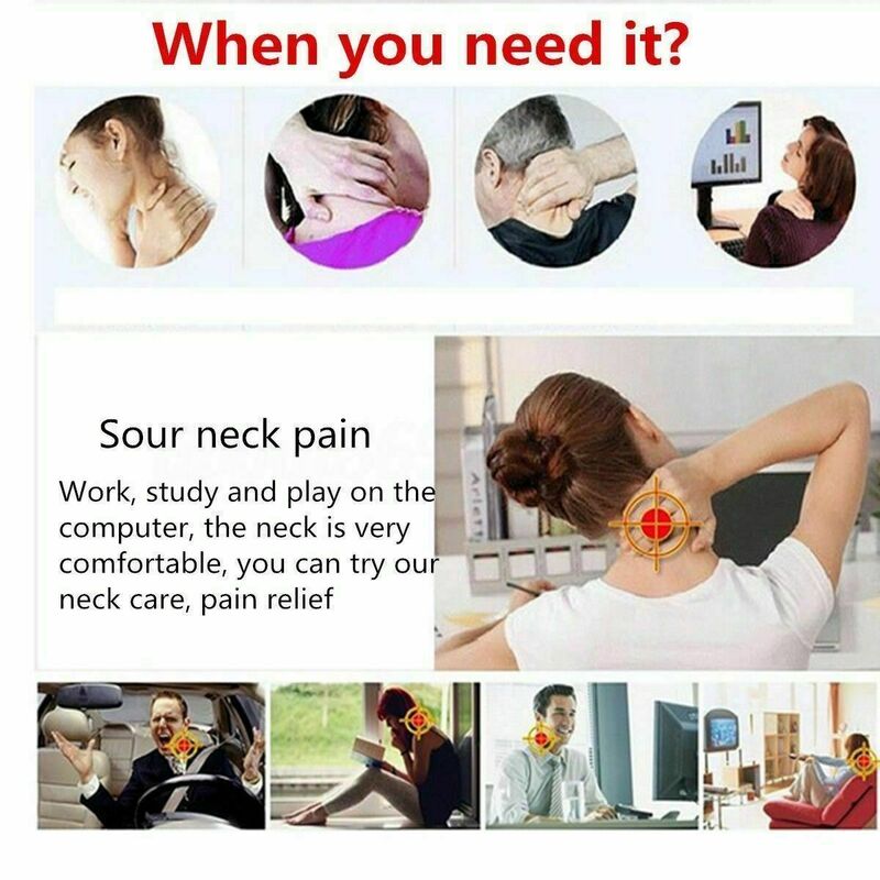 Travesseiro têxtil ajustável, terapia de almofadas, unissex, espuma macia, suporte para pescoço, alívio de dor no ombro, ferramenta de cuidados de saúde