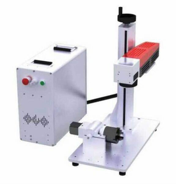 Fiber Laser-markering Machine 20W 30W 50W Raycus Laser Snijden Op Metalen Goud Zilver Voor Sieraden