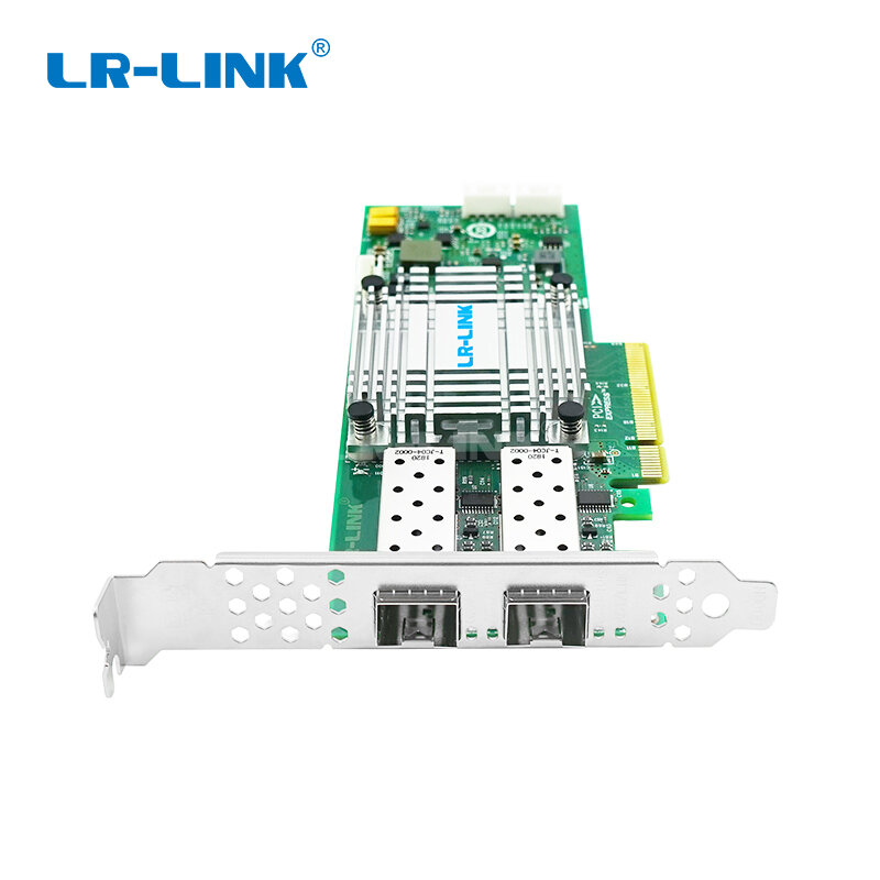 LR-LINK 1002pf-2sfp + 10gb adaptador de rede ethernet de fibra óptica porta dupla pci express lan placa de rede nic doméstico