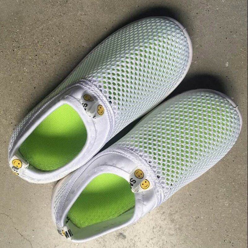 Zapatos Deportivos informales antideslizantes para correr, zapatillas de gimnasio, transpirables, con amortiguación de malla de goma, 2019