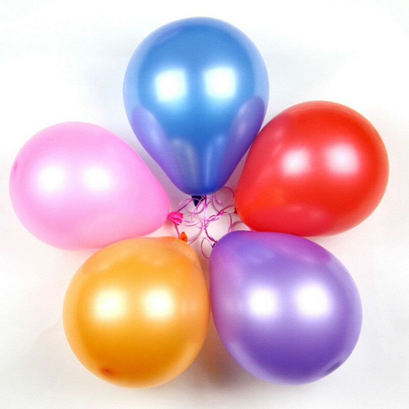 Globo inflable de látex rosa para niños, 10 pulgadas, 1,5g, decoración para fiesta de boda, cumpleaños, 10 Uds./lote