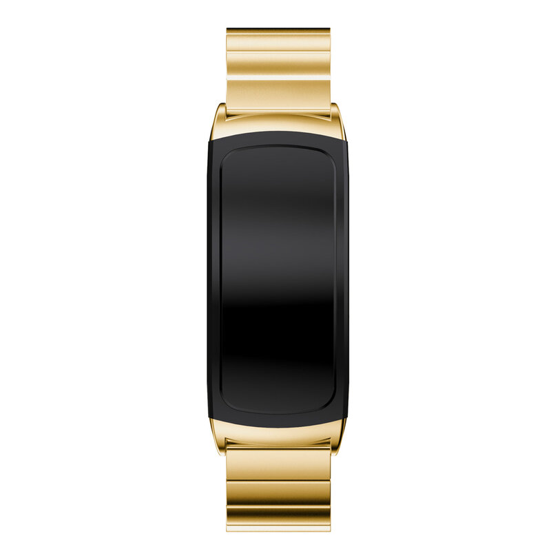 Pasek ze stali nierdzewnej pasek do zegarka Samsung Gear Fit 2 Pro pasek na rękę motyl klamra do zegarka Fit2 SM-R360 Smart Watch