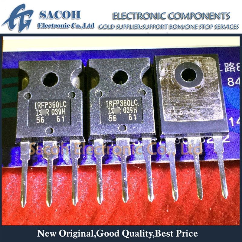 Transistor MOSFET de potencia, original, nuevo, 10 unids/lote, IRFP360, IRFP360PBF o IRFP360LC, 360 a-247, 25A, 400V