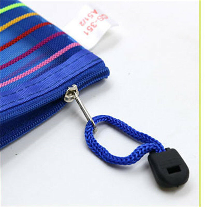Portable Rainbow Warna Tas Kosmetik Fashion Zipper Perjalanan Membuat Tas Surat Case Makeup Pouch Organizer Perlengkapan Mandi Pemegang