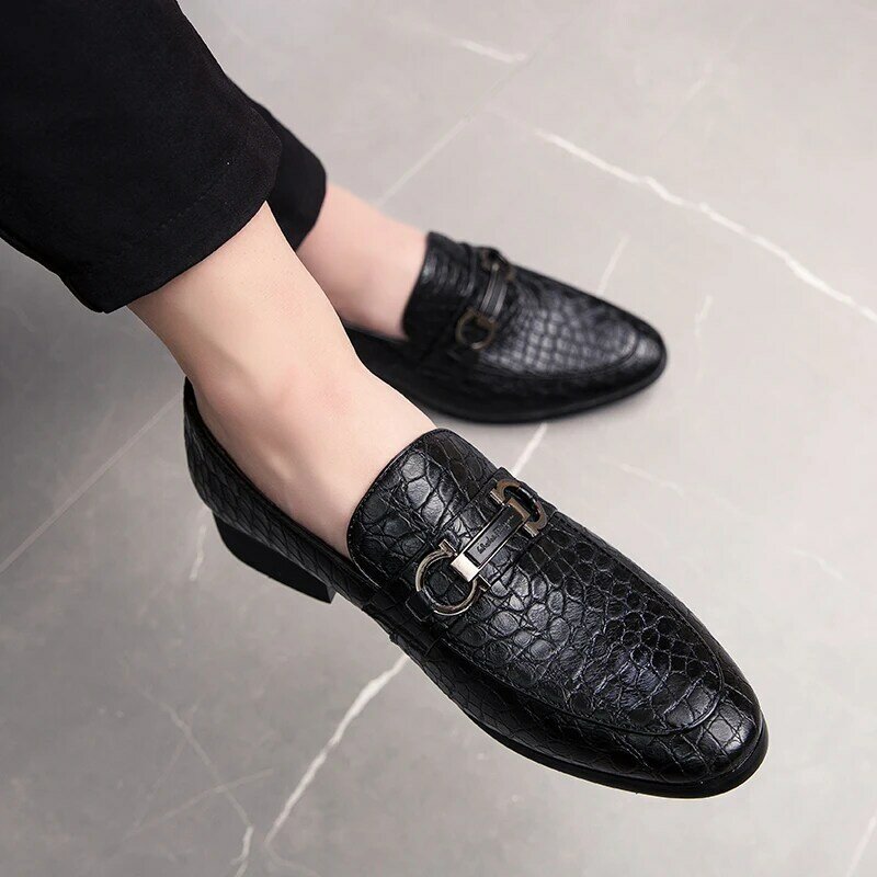 casual leather shoes men outdoor loafers driving luxury brand designer shoes men moccasins erkek spor ayakkabi chaussure homme 5