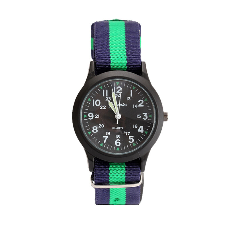 Hot moda dzieci zegarki studenci chłopcy dziewczęta analogowy zegarek kwarcowy mężczyźni Casual kobiety zegarek Canvas Band Relojes 2022 prezenty