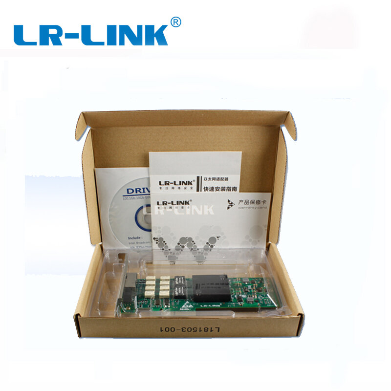LR-LINK 9712HT-BP Gigabit Ethernet Bypass Adapter 1000Mb PCI-Express x4 Dual Port Netzwerk Karte Intel I350AM2 NIC
