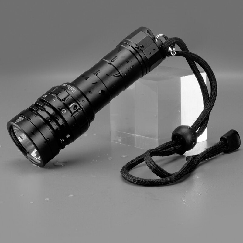 Светодиодный фонарь Sofirn SD05 для погружения с аквалангом, суперъяркий светильник Cree XHP50.2, лампа 21700 лм с магнитным переключателем, 3 режима