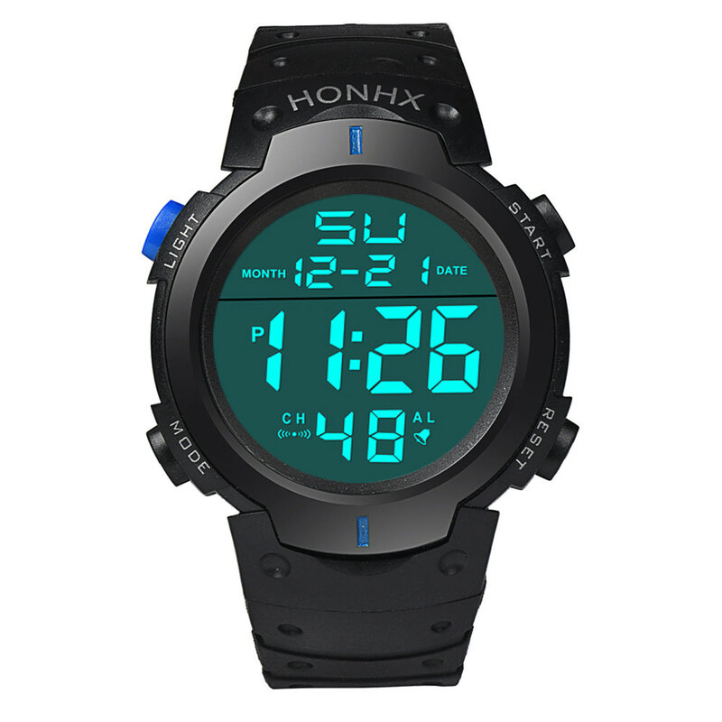 Fashion Men Digital Watches Waterproof Mens Sport Quartz Wristwatches Relogio Masculino Military Army LED Men Electronic watches