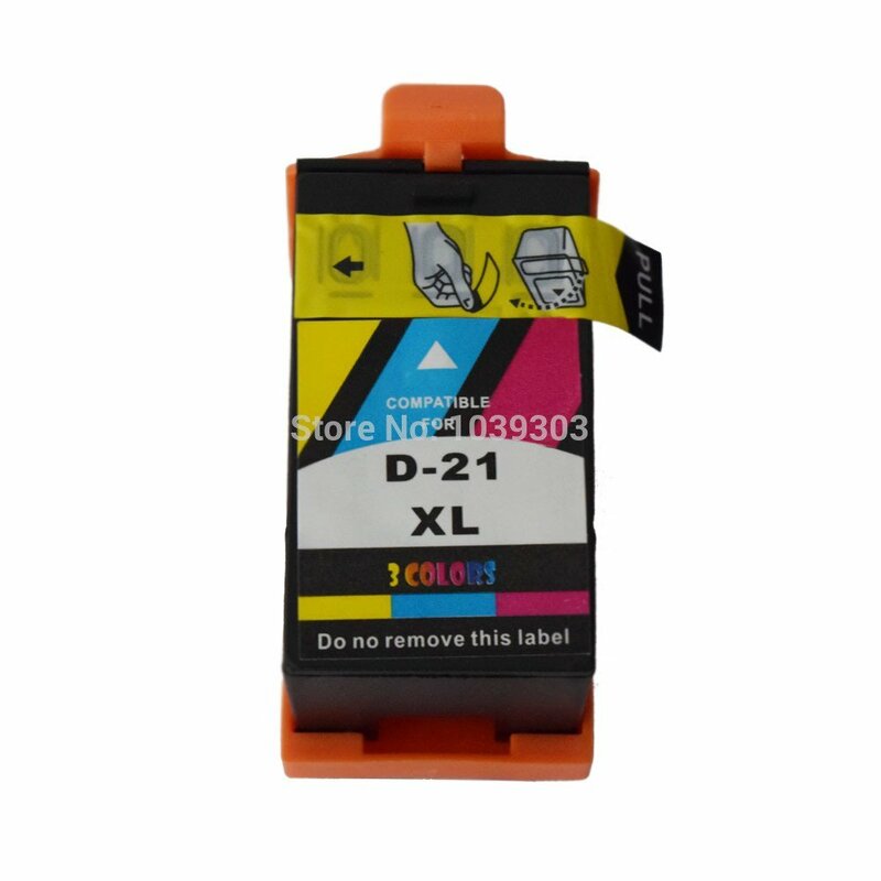 3 packBlack Dell 21 series High Yield Compatible Ink Cartridge For Dell Series 21/ 22/ 23/ 24 P513w P713w V313 V313w V715w V515w