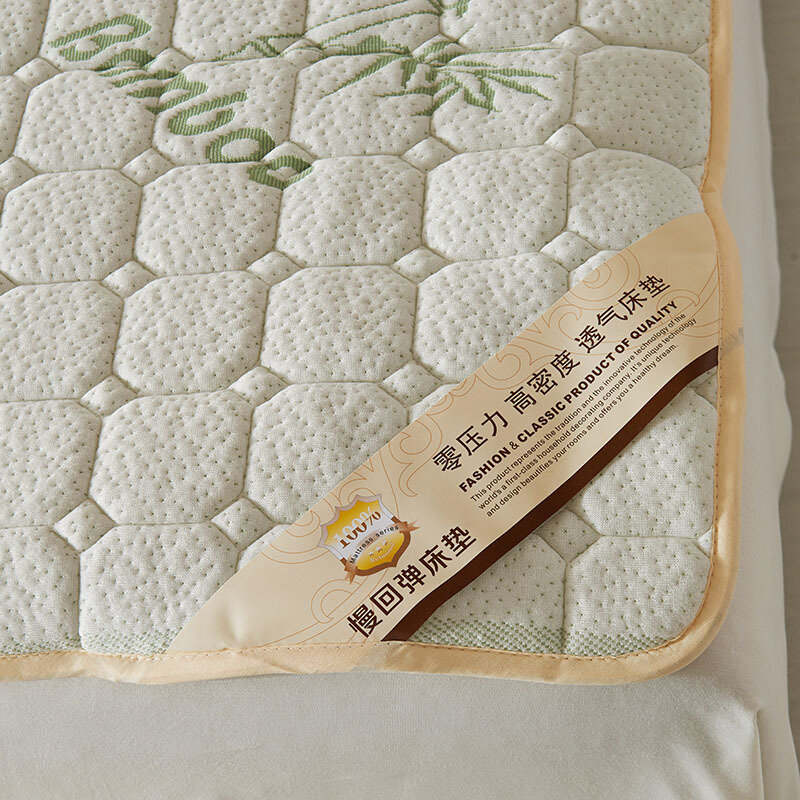Heißer verkauf! Neue Bambus Faser Memory Foam Matratze Faltbare Matratze Einzigen Doppel Studenten Hostel Matratzen Bettdecke Bett Pad
