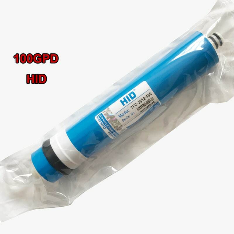 Membrana HID TFC 2012- 100 GPD RO para tratamiento purificador de filtro de agua de 5 etapas, sistema de ósmosis inversa, estándar NSF/ANSI