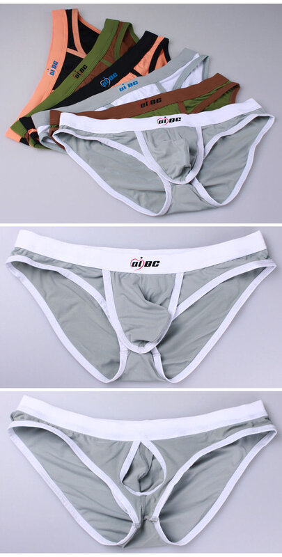 High quality Mens Underwear Brief 2019 brand Underpants Gay Penis Pouch Low waist Male Underwear Sexy Comfortable Briefs
